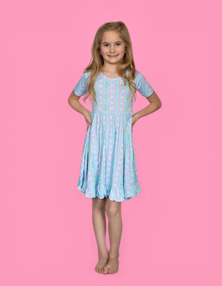 WHIMSY TULIP DREAM RUFFLE DRESS