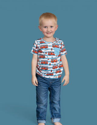 FIRETRUCK FRENZY DREAM POCKET TEE