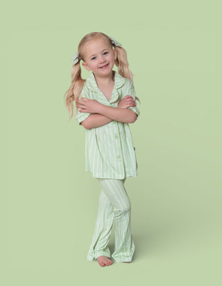 SPRINGTIME STRIPE DREAM GIRL'S FLARE SET