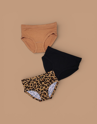 LEOPARD DREAM GIRL'S BRIEF SET