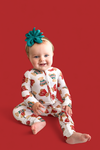 BEAR-Y COZY CHRISTMAS DREAM ROMPER