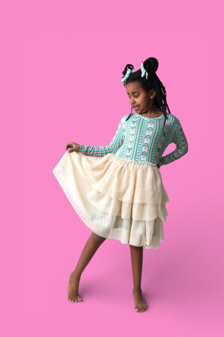 LUCKY RAINBOW RIBBONS DREAM TUTU DRESS