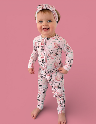 PRETTY AND PAR DREAM RUFFLE ROMPER