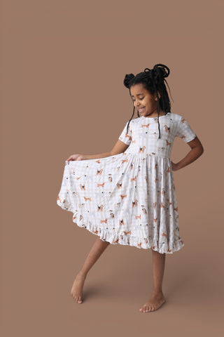 PAWFECT PALS DREAM RUFFLE DRESS