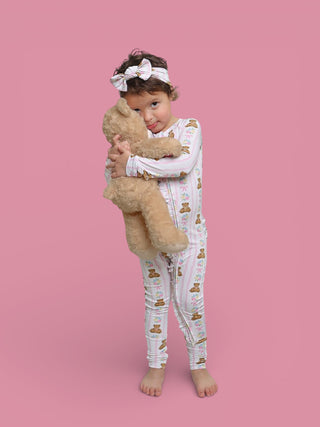 BEAR-Y BLOSSOMS DREAM RUFFLE ROMPER