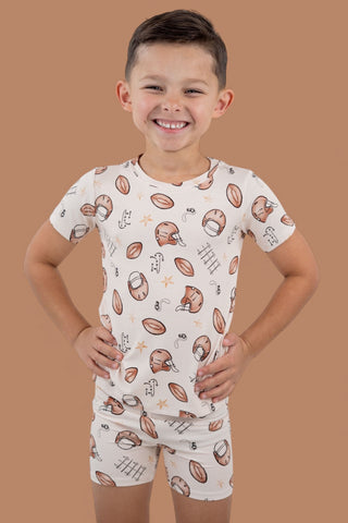 TINY TOUCHDOWN DREAM SHORT SET