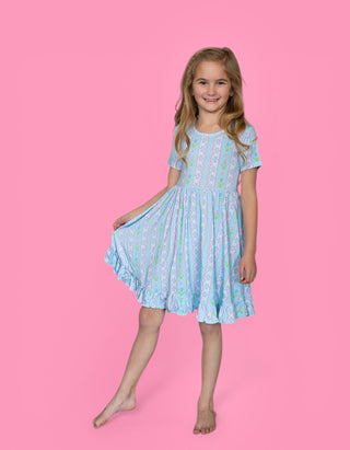 WHIMSY TULIP DREAM RUFFLE DRESS