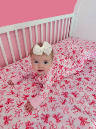 BOW CHECKERED CHARM DREAM SLEEP SACK