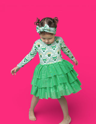 CLOVER & COINS DREAM TUTU DRESS