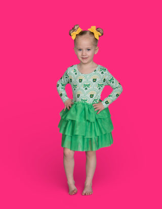 CLOVER & COINS DREAM TUTU DRESS