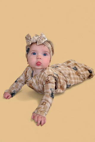 TEDDY CHECK DREAM SLEEP SACK