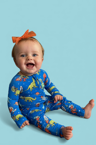 ASTRO-DINO DREAM ROMPER