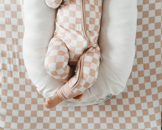 SANDY CHECKERS DREAM CRIB SHEET