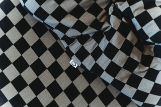 CHARCOAL CHECKERS DREAM SLEEP SACK