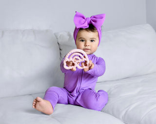 PURPLE DREAM ROMPER