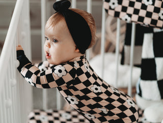 RETRO DAISY CHECKS DREAM ROMPER