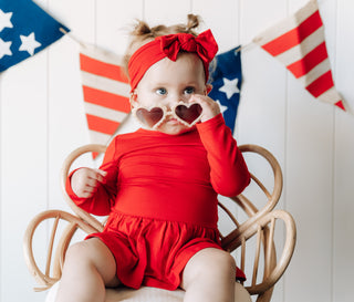 RED DREAM BODYSUIT DRESS