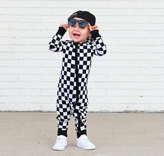 OREO CHECKERS DREAM ROMPER